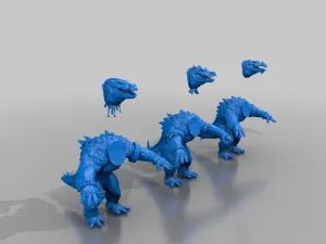 kroxigors - aos - lizardmen - tm