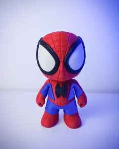 Spider-Man Chibi - Multi-Part Design (No AMS Needed)