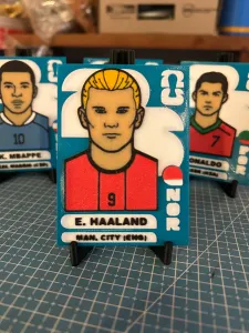 Figurita HAALAND panini mundial