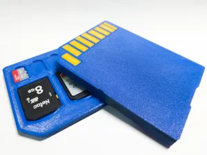 SD Card Shaped SD Card Case