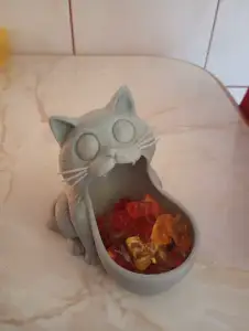 🐱 Cat with Open Mouth Candy Holder