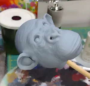 chimpanzee head
