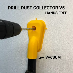 Drill Dust Collector and Guide V5