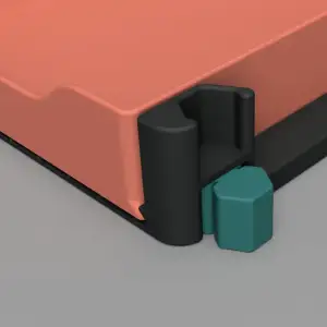 Boxes connection (Stackable Storage Box System)