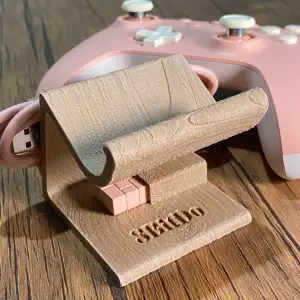 8bitdo Ultimate Controller Stand with Wood Texture
