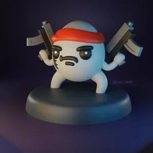 Brotato with SMGs