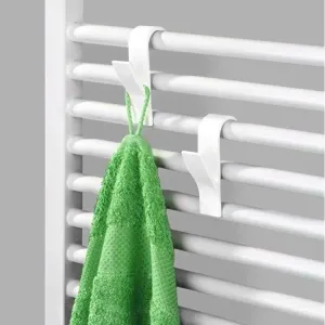 Bathroom radiator hook