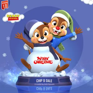 Chip and Dale - Merry Christmas