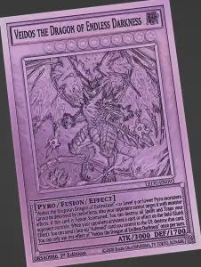 VEIDOS THE DRAGON OF ENDLESS DARKNESS - YU-GI-OH!