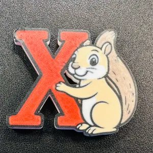 Letter X “Xerus” 🐾 Animal Alphabet