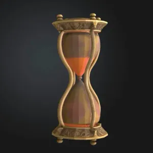 Hourglass decoration