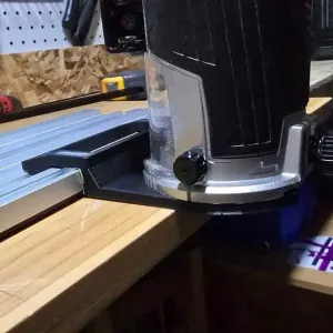 Makita router to Milescraft track guide