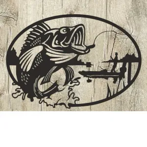 Fishing wall art