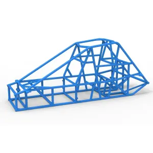 Frame of Experimental Pavement Silver Crown Car V2 1:25