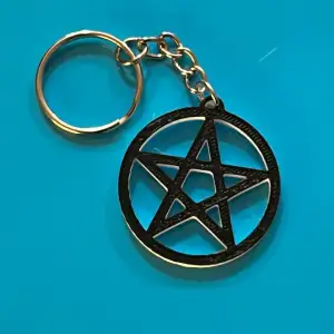 Keychain Pentagrama