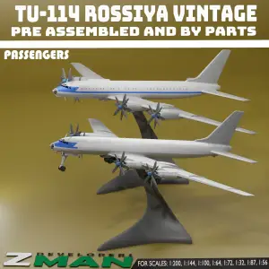 Tu-114 Rossiya (V1) PASSENGERS