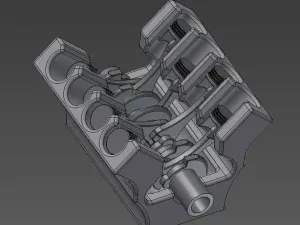 V8 engine