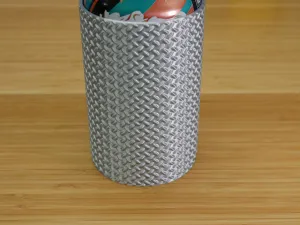 Diamond Tread Plate 12 oz Can Holder