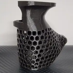 Left Feinwerkbau 500 Alu Grip - Mesh