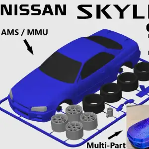 Nissan Skyline GTR R34 Kit Card