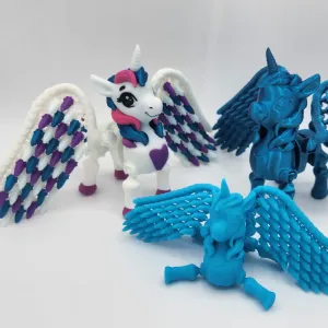 Cute Flexi Unicorn Baby