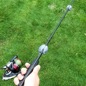 Fishing rod holder ball