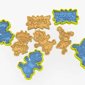 Cookie Cutter, Rugrats Bundle ,Polymer Clay Cutters
