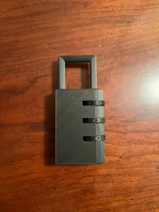 Working Combination Lock