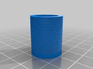 H0 Scale 2m (metric) water drum/tank