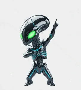 Mini alien robotisé