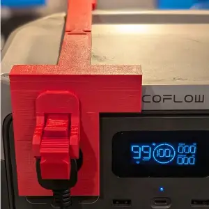 Ecoflow River 12v Plug Securement Clamp