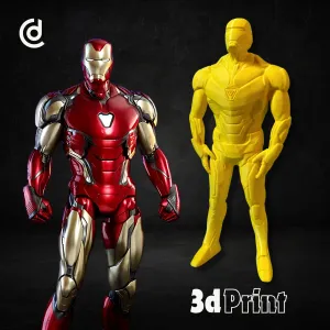 Ironman Model – No Support Needed!