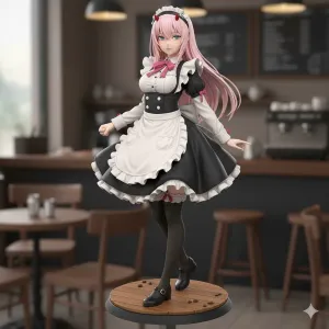 Zero Two Maid Coffe