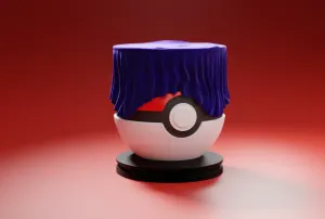 Pokeball and pokeball stand