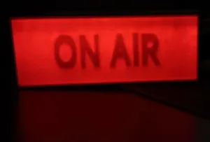 On Air sign