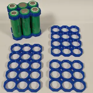 18650 Battery Spacer Grid | Octagonal (6-21 Cells)