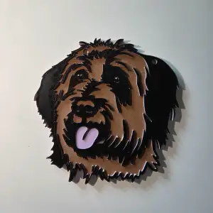 Briard Dog Hanger