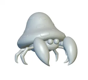 Pokemon Parasect #47 - Ready for 3D Printing!