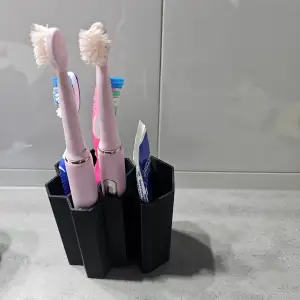 Toothbrush & Toothpaste Bathroom Organizer