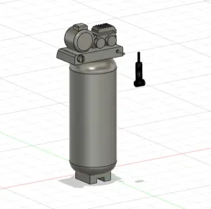1/18 Standing air compressor / Compresseur a air debout