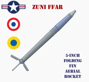 Zuni 5-Inch Folding-Fin Aerial Rocket (FFAR)