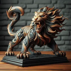 Ferocious Lion