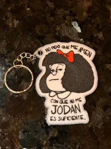 Keychain Mafalda_amen