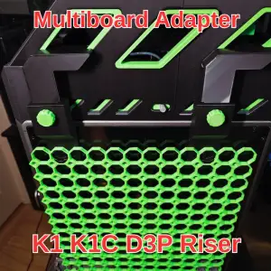 D3P Riser Multiboard adapter for K1 K1C