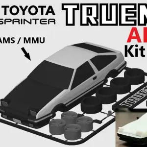Toyota Sprinter Trueno Kit Card (Initial D)