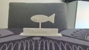 fish,fishing stand