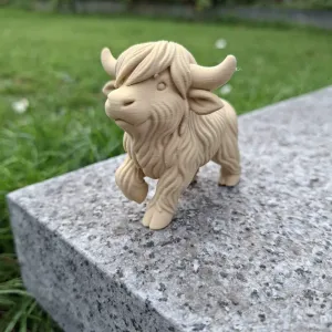 Walking Highland Cow