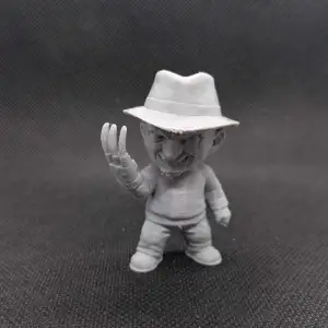 Freddy Krueger Chibi Fanart Scary Horror Figure