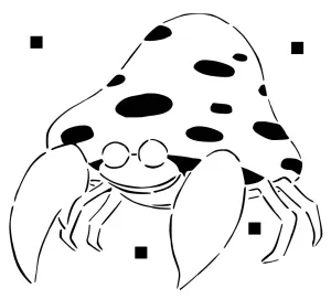 047 Parasect stencil