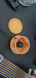 Robot Arm Base with cover for Ultrasonic Sensor